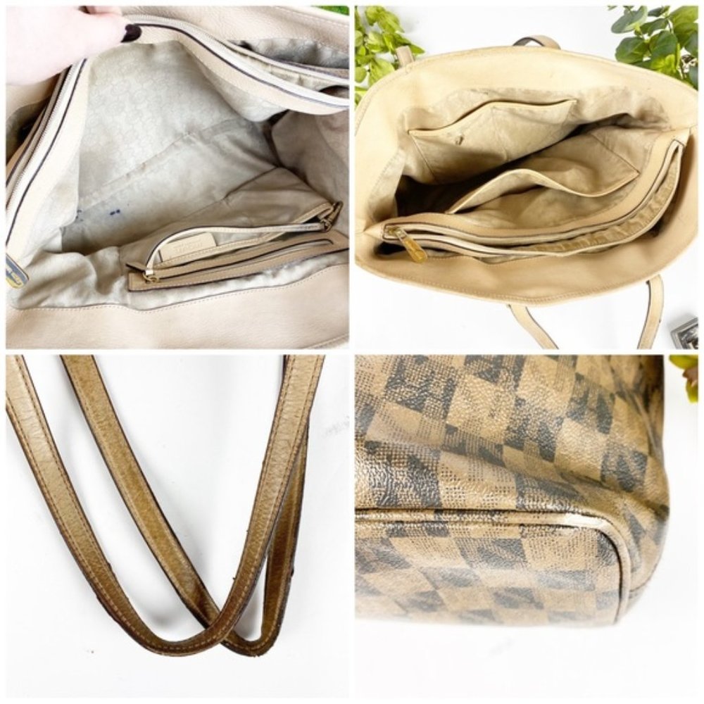 SOLD Michael Kors Tote Handbag Jet Set Check - Picture 8 of 8